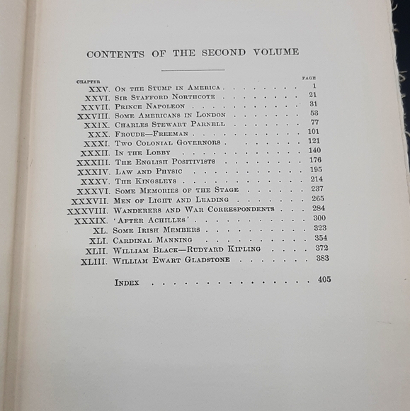 Reminiscences by Justin McCarthy Volume 1 & 2 Books 1899 Deckle Edge - Picture 12 of 15